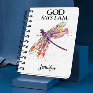 Jesuspirit | Personalized Animal Spiral Journal | What God Says About You | Inspiration Gifts For Christian People SJH740