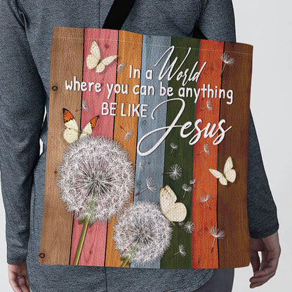 Be Like Jesus - Cute Dandelion Tote Bag NM153