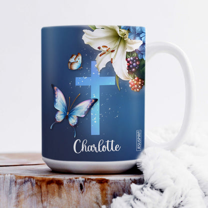 Rise Up And Pray - Beautiful Personalized White Ceramic Mug HN20