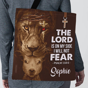 I Will Not Fear - Special Personalized Tote Bag H04