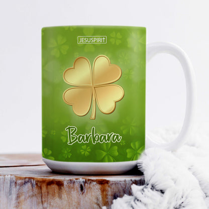 I‘m Not Lucky I Am Blessed - Awesome Personalized White Ceramic Mug NUHN375