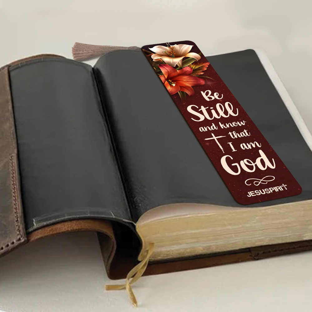 Be Still And Know That I Am God - Special Personalized Wooden Bookmarks HN31