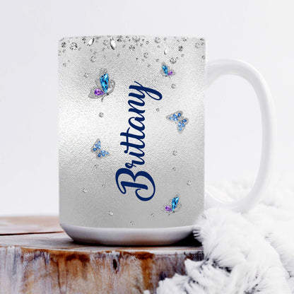 Faith, Hope, Love - Unique Personalized Christian White Ceramic Mug HA213