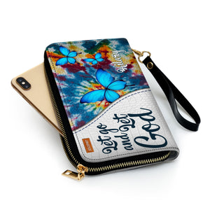 Adorable Personalized Clutch Purse - Let Go And Let God H11