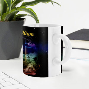 Way Maker And Miracle Worker - Special Personalized Lion White Ceramic Mug NUHN151A