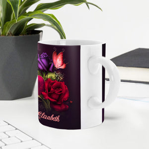 Blessed Are The Pure In Heart For They Shall See God - Personalized White Ceramic Mug NUH472