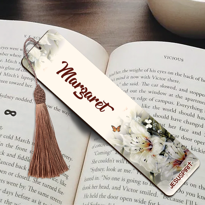 Personalized Wooden Bookmarks - Rejoice Always, Pray Without Ceasing BM40