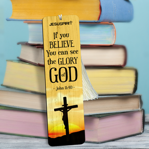 Special Personalized Wooden Bookmarks - You Can See The Glory Of God HN37