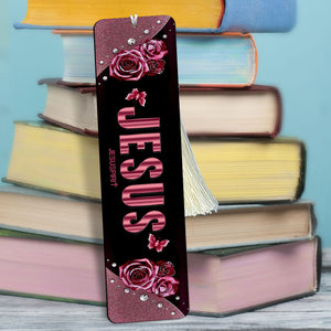 Beautiful Rose Wooden Bookmarks BM44