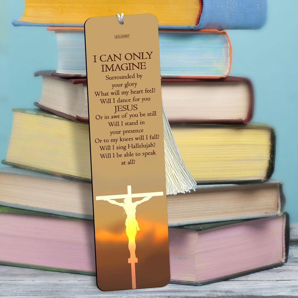 Unique Personalized Wooden Bookmarks - I Can Only Imagine MH01