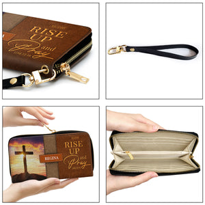 Rise Up And Pray - Special Personalized Clutch Purse H10