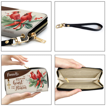 I‘ll Hold You In My Heart - Must-Have Personalized Clutch Purse NUH309