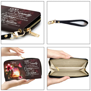 God, Grant Me The Serenity To Accept The Things I Cannot Change - Special Personalized Clutch Purse NUH321