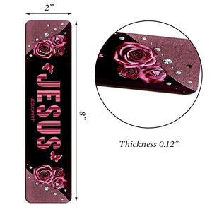 Beautiful Rose Wooden Bookmarks BM44