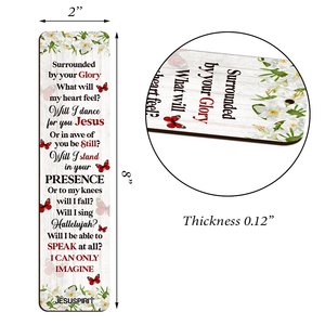 Stunning Personalized Wooden Bookmarks - I Can Only Imagine NUHN182