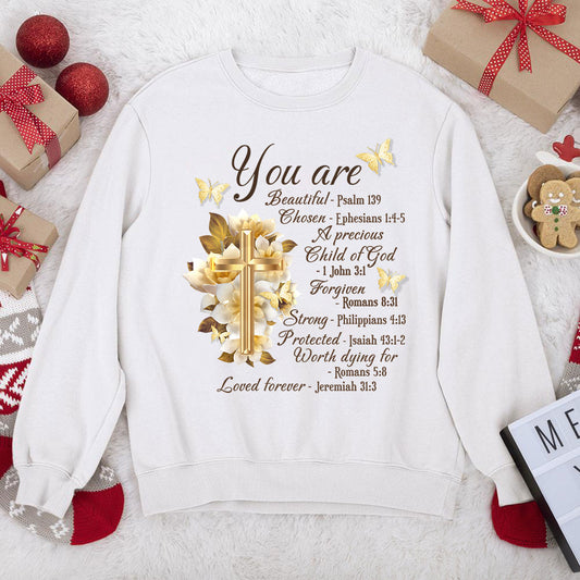 Classic Christian Unisex Sweatshirt - You Are Chosen NUHN353