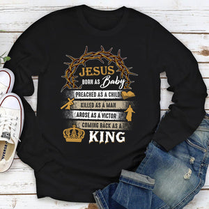 Jesus Preached As A Child - Awesome Christian Unisex Long Sleeve NUM259