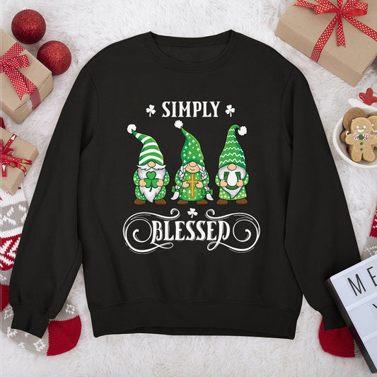 Simply Blessed - Beautiful Christian Unisex Sweatshirt NUM377