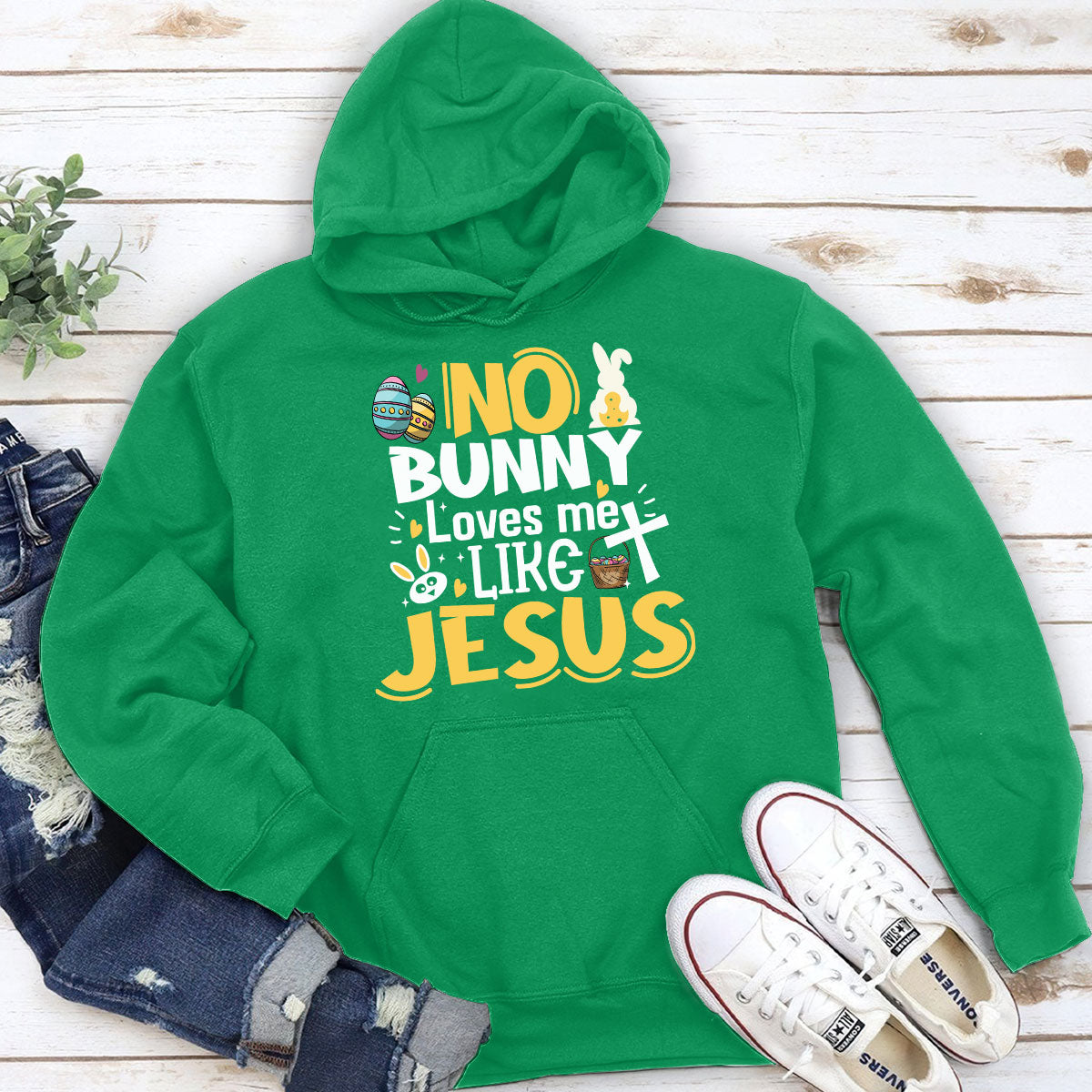 Beautiful Christian Unisex Hoodie - Loves Me Like Jesus NUM387