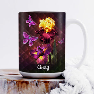 Bless The Lord O My Soul - Lovely Personalized Butterfly White Ceramic Mug NUH335