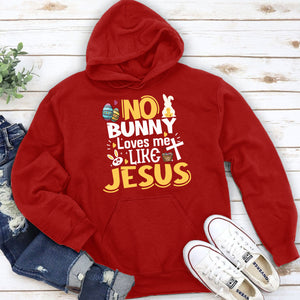 Beautiful Christian Unisex Hoodie - Loves Me Like Jesus NUM387