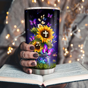 Meaningful Gift For Granddaughter - Stainless Steel Tumbler 20oz From Granddaughter AH11