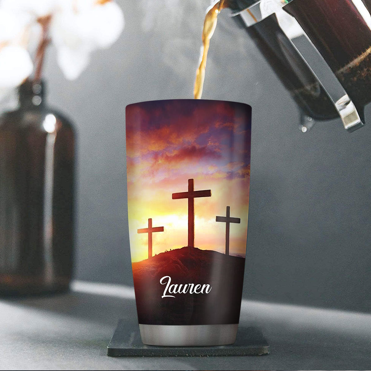 Personalized whiskey tumbler – TheHrdwood