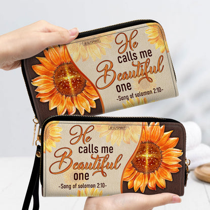 Awesome Clutch Purse - He Calls Me Beautiful One AM231