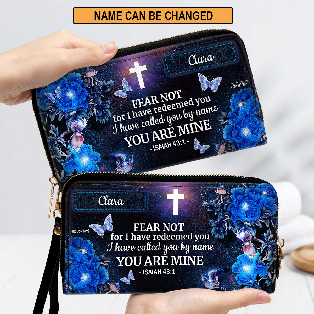 I Have Called You By Name - Pretty Personalized Clutch Purse H05