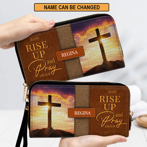 Rise Up And Pray - Special Personalized Clutch Purse H10