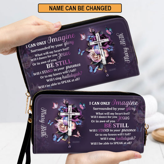 I Can Only Imagine - Special Personalized Clutch Purse HH175B