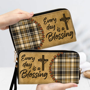 Every Day Is A Blessing - Lovely Christian Clutch Purse HHN405