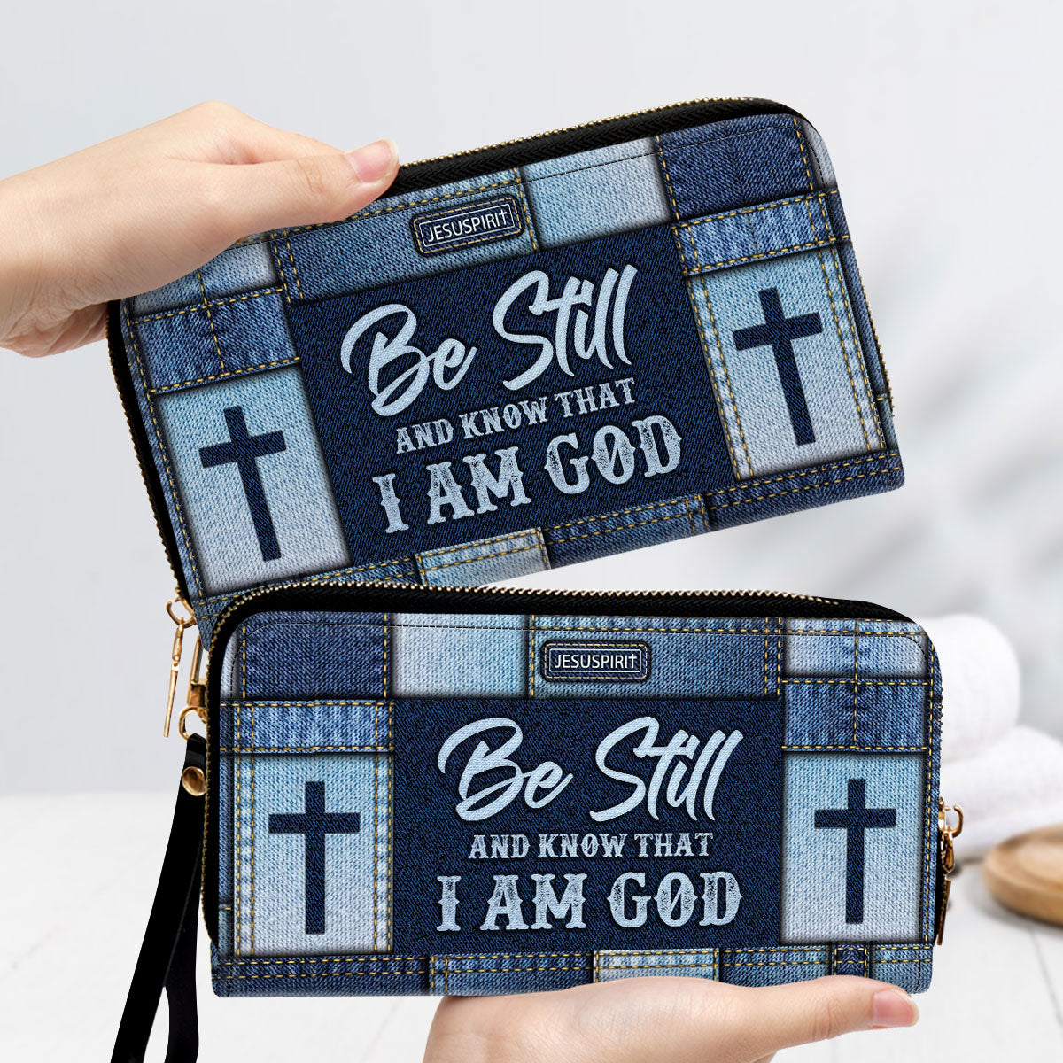 Jesuspirit Zippered Bible Bag with Handle