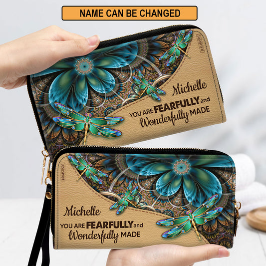 You Are Fearfully And Wonderfully Made - Special Personalized Clutch Purse NUH271