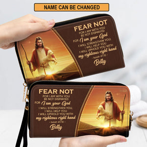 For I Am Your God - Personalized Clutch Purse NUH436