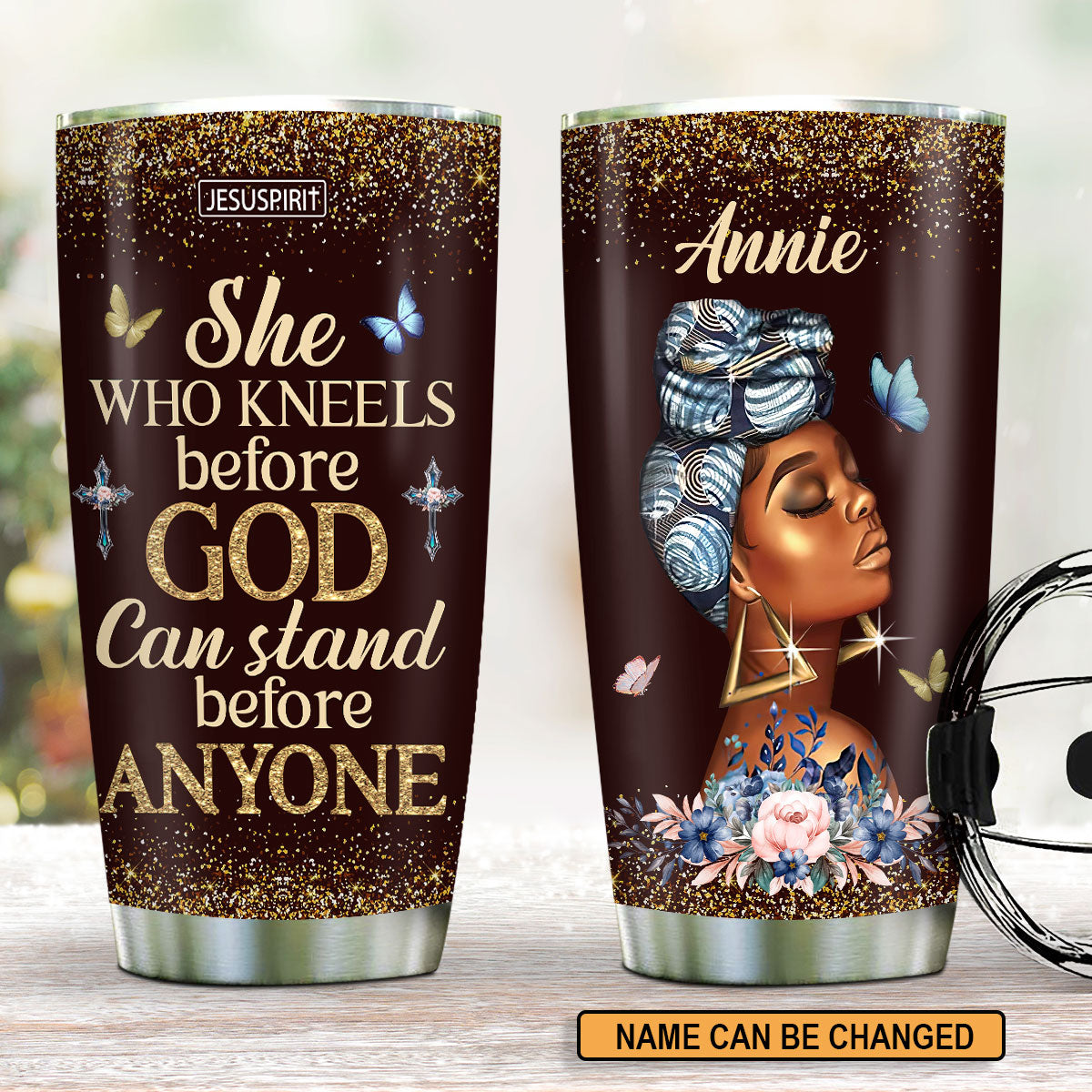 Black Queen - Personalized Tumbler Cup