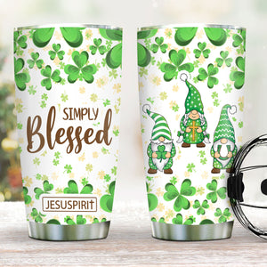 Simply Blessed - Awesome Stainless Steel Tumbler 20oz NUM377