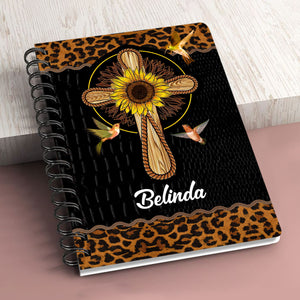 In God, Whose Word I Praise - Special Personalized Spiral Journal NUM434