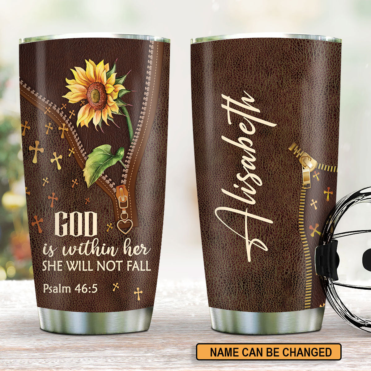 Christian Tumbler Bible Verse Tumbler Christian Floral Christian