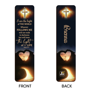 I Am The Light Of The World - Awesome Personalized Wooden Bookmarks MH19