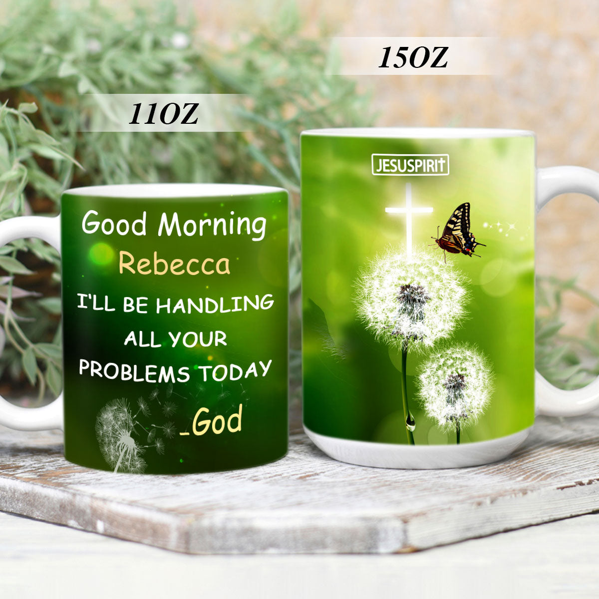 I‘ll Be Handling All Your Problems Today - Beautiful Personalized White Ceramic Mug NUM368