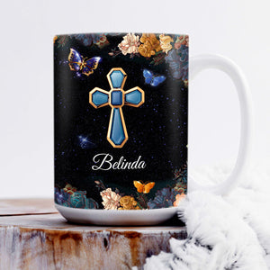 This Is The Confidence We Have In Approaching God - Beautiful Personalized White Ceramic Mug NUM398