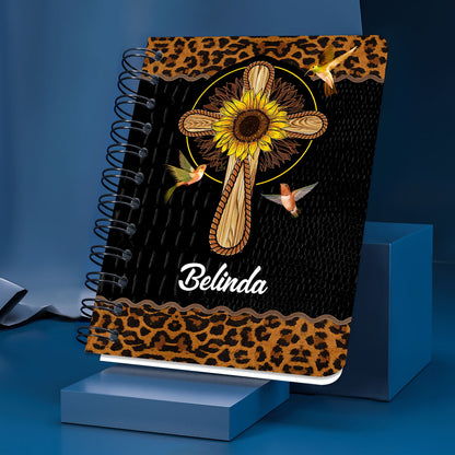 In God, Whose Word I Praise - Special Personalized Spiral Journal NUM434