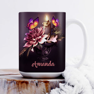 The Lord Is On My Side - Adorable Personalized White Ceramic Mug H12