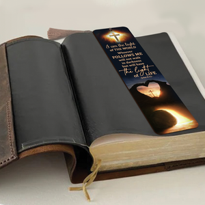 I Am The Light Of The World - Awesome Personalized Wooden Bookmarks MH19