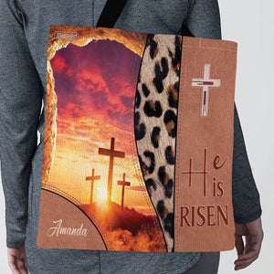 He Is Risen - Awesome Personalized Tote Bag NUM295