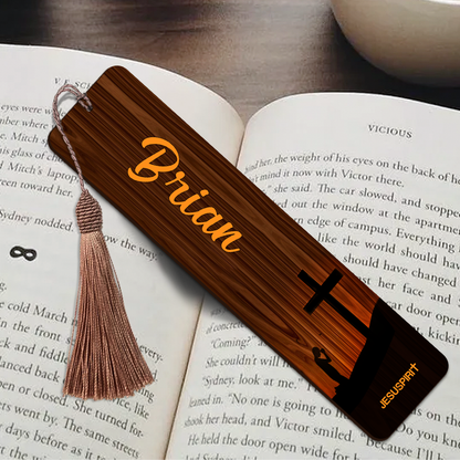 Special Personalized Wooden Bookmarks - Man Of Faith BM05