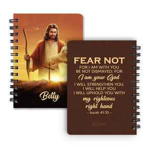 For I Am With You - Awesome Personalized Spiral Journal NUH436