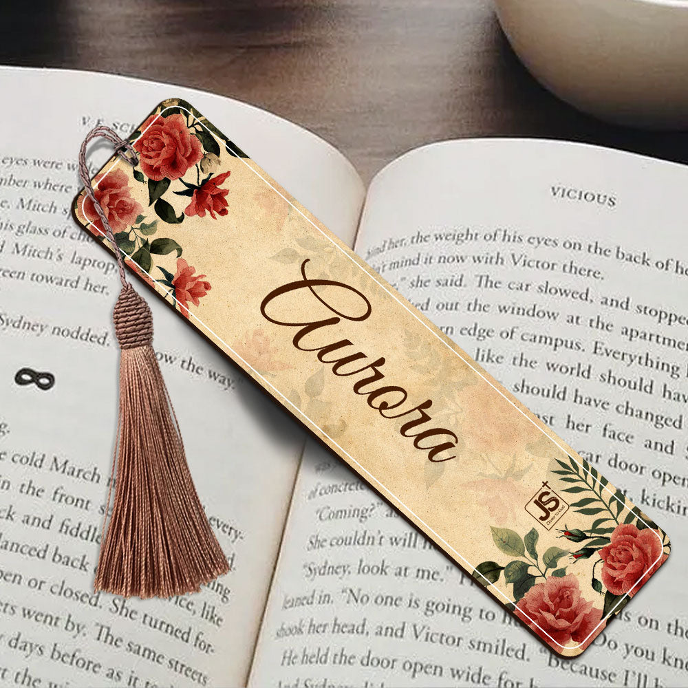 Personalized Wooden Bookmarks - In The Beginning Was The Word MH29