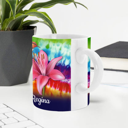 Special Personalized White Ceramic Mug - Faith Over Fear H09